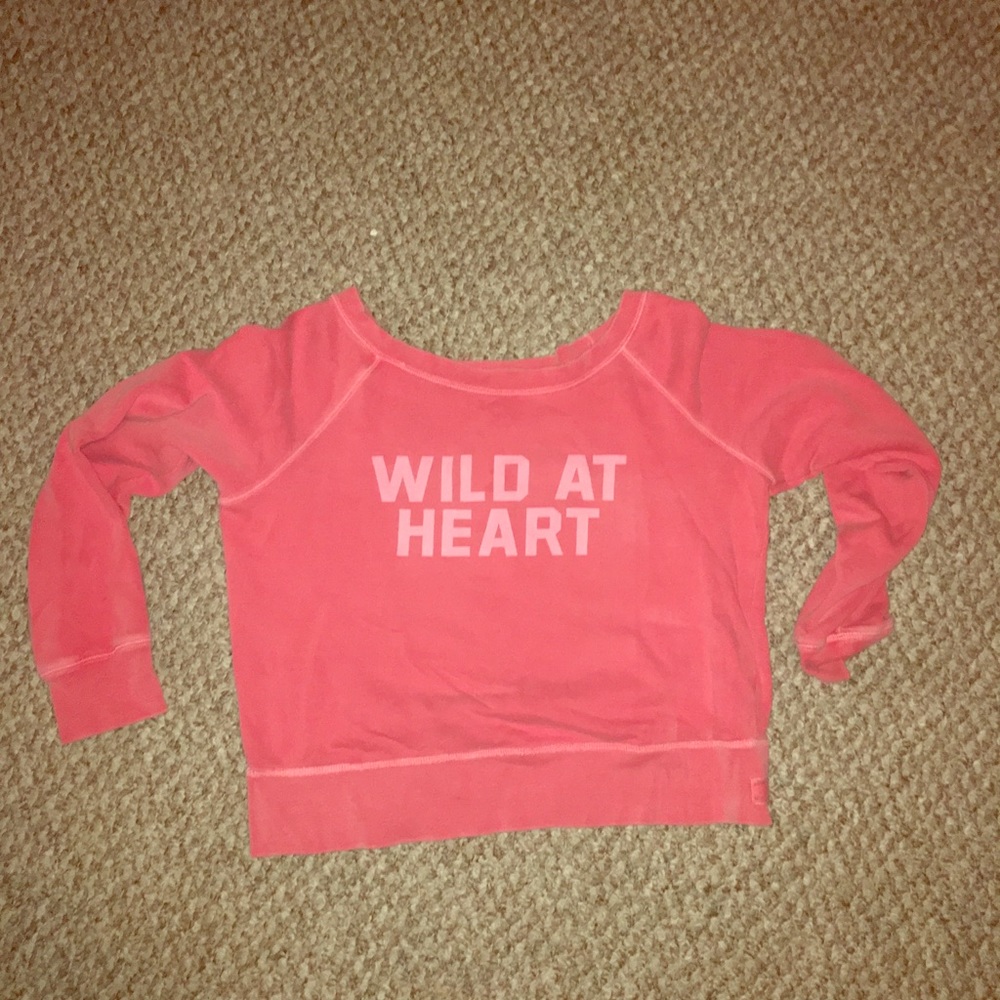 “Wild at heart” long sleeve shirt ❤️